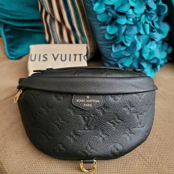 monogram empreinte bumbag